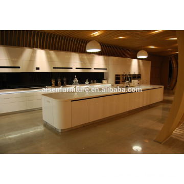 Stable performance factory directly assembly modern lacquer kitchen cabinets